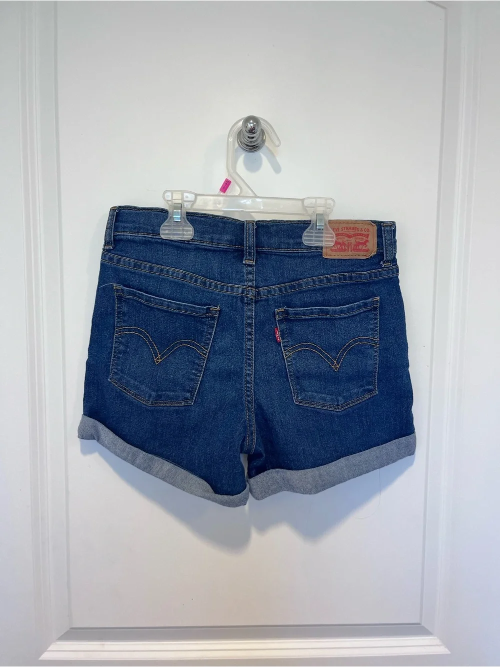 Levi's Girls Cuffed Denim Shorts